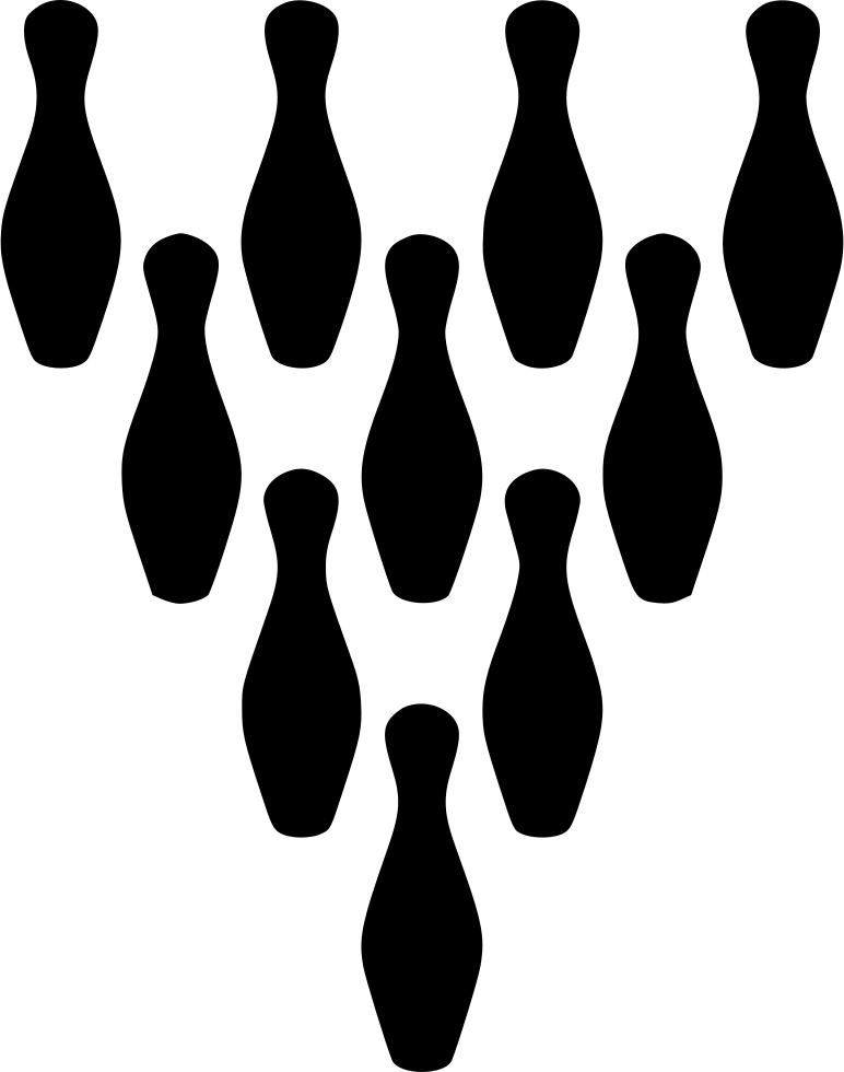 Bowling Pin Game - Sports (772x980), Png Download