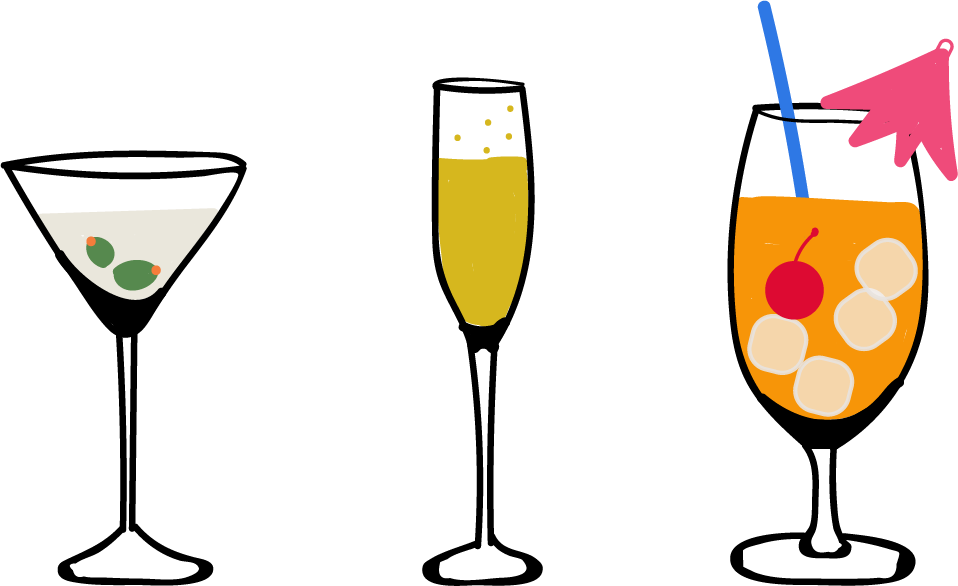 Glasses - Wine Glass (958x586), Png Download