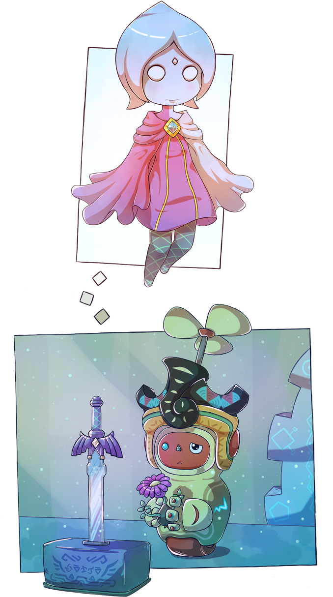 The Legend Of Zelda - Loz Skyward Sword Scrapper (700x1275), Png Download