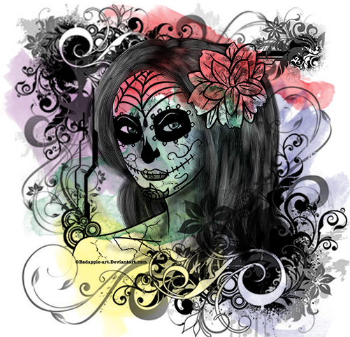 Sugar Design By Badapple - We Have Moved... (hi-fi Flowers) Card (500x491), Png Download