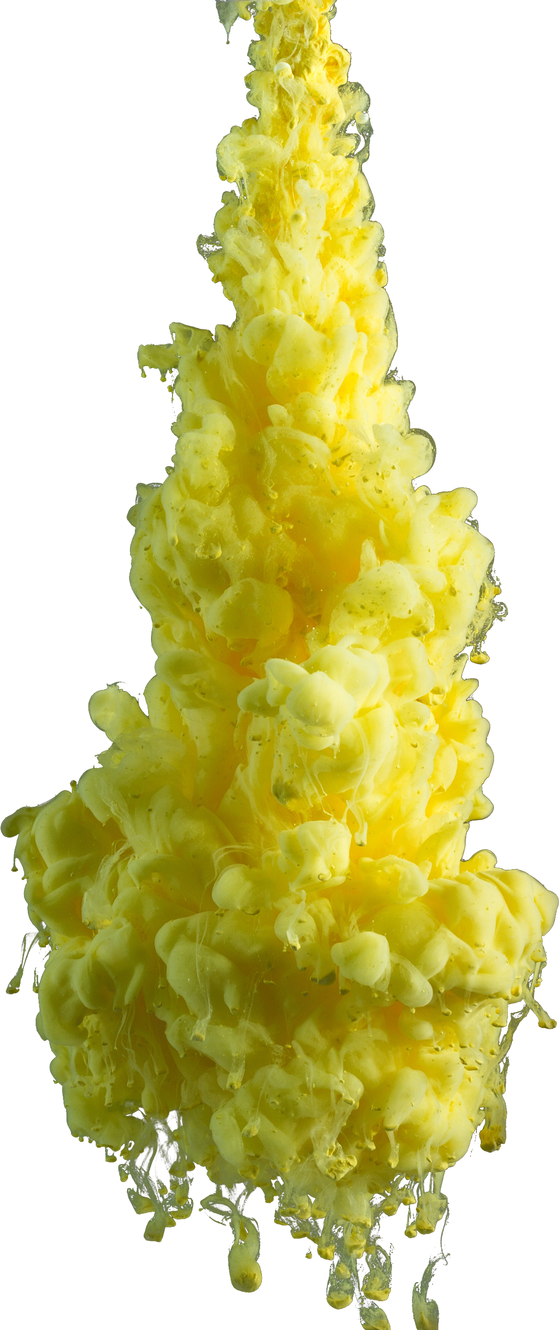 Yellow Colour Smoke Png (1144x2722), Png Download
