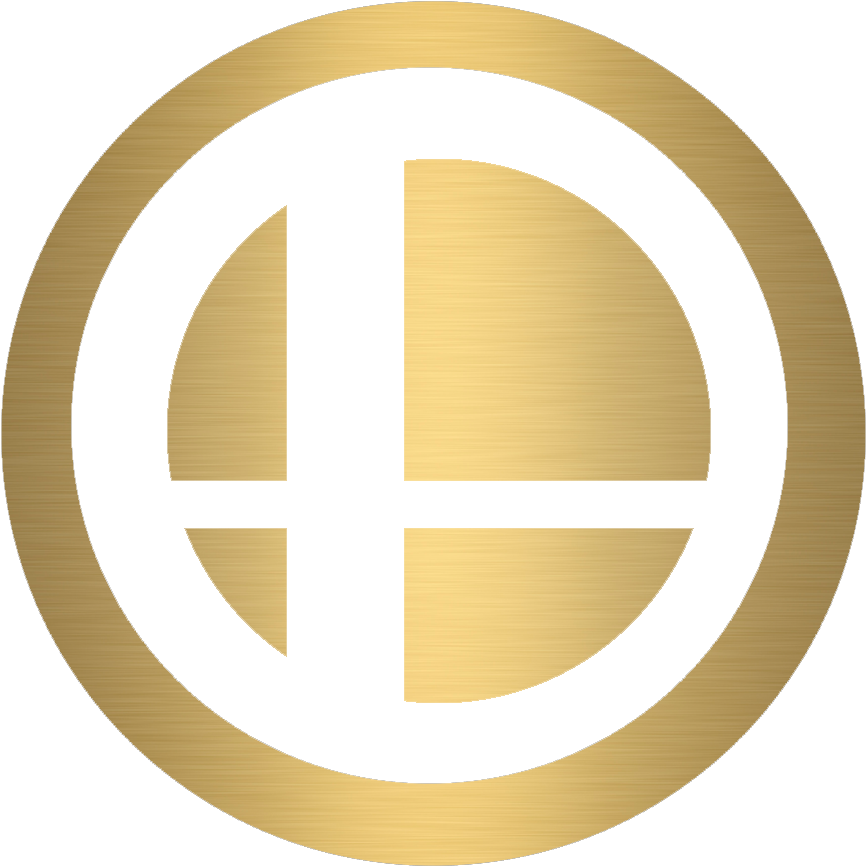 Send Us An Ask With Which Super Smash Bros Character - Smash Bro Logo Png (1000x1000), Png Download