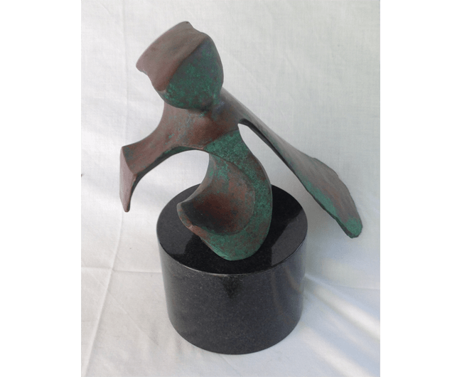 Bone Iii - Bronze Sculpture (650x530), Png Download