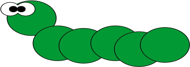 Caterpillar Clipart Transparent Background - Tırtıl Png (800x800), Png Download