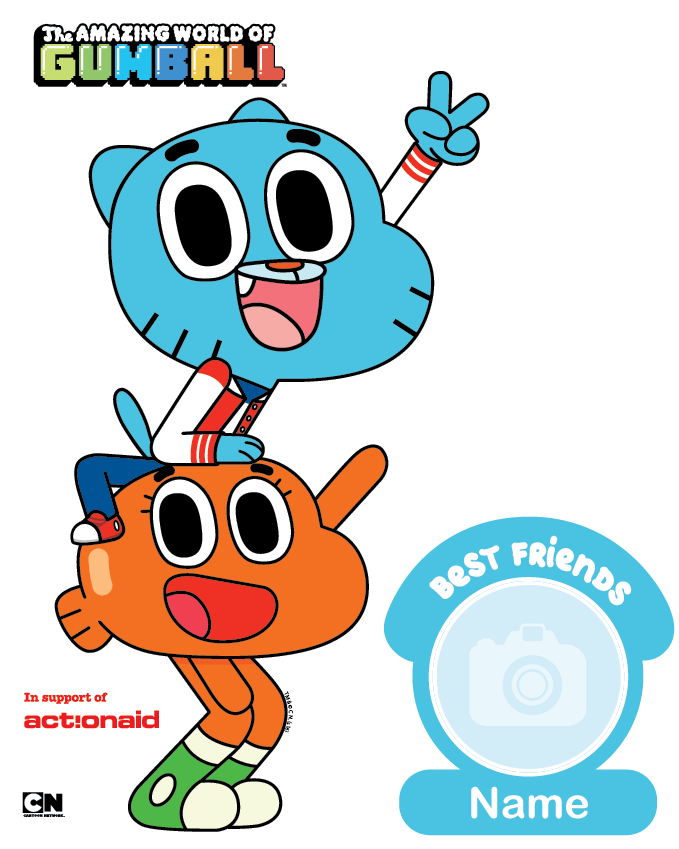 Best Friends - Amazing World Of Gumball #8 (679x849), Png Download