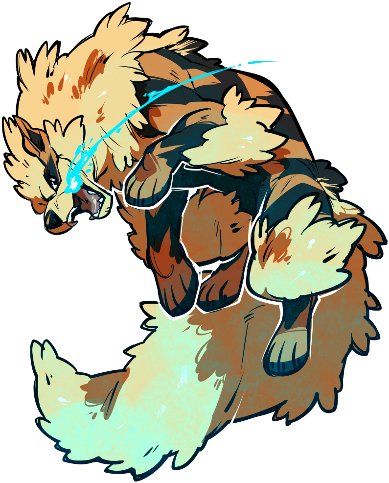 1384470509637 - Arcanine Transparent (850x1000), Png Download