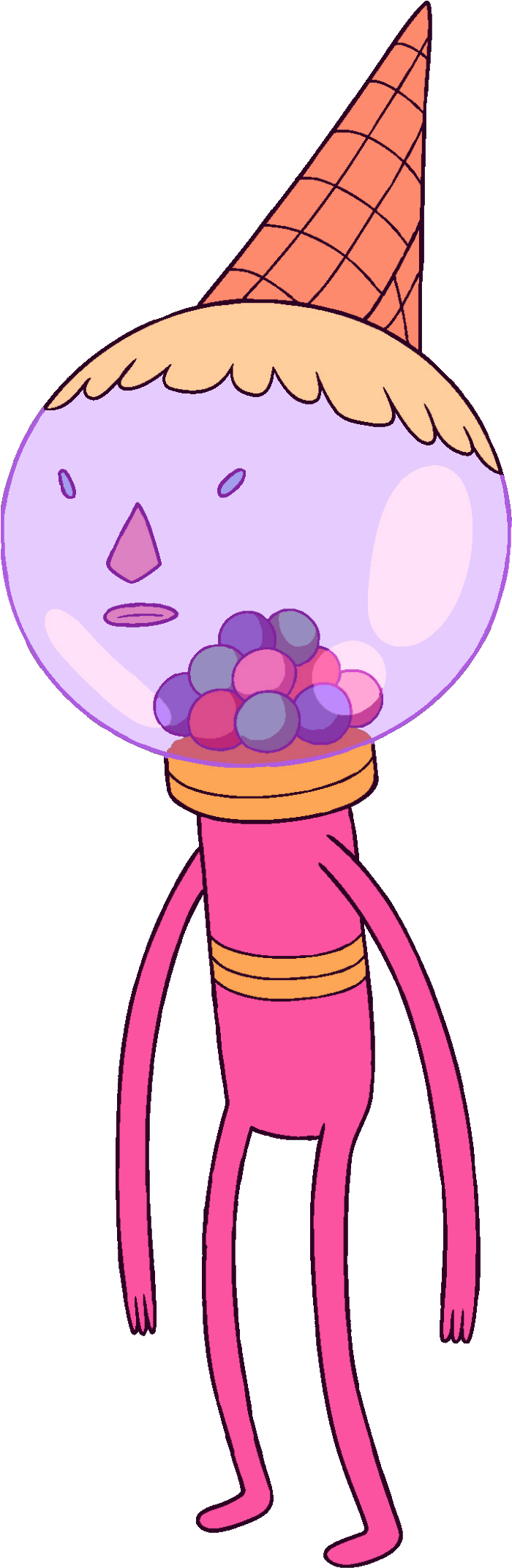 Gumball Guardian Mascot - Adventure Time Gumball Guardians Human (700x2154), Png Download
