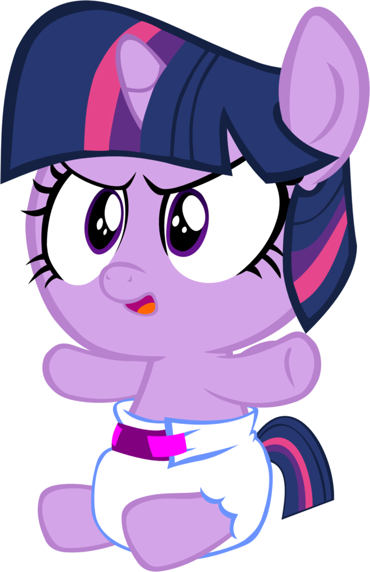 Twilight Vector Gumball Png Royalty Free Download - Mlp Twilight Sparkle Baby (719x1112), Png Download