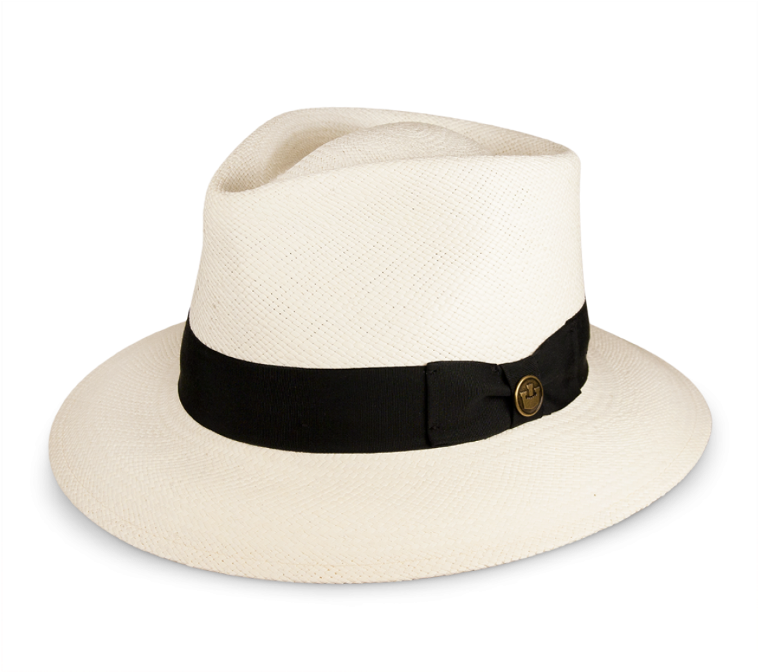 Blue Notes Straw Fedora Hat - Kapelusz Męski Na Lato (1120x1120), Png Download