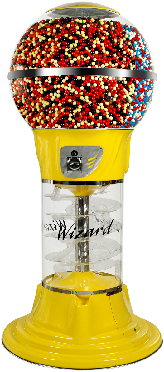 Global Gumball Bulk Vending Machine - Gumball Vending Machine (550x1212), Png Download