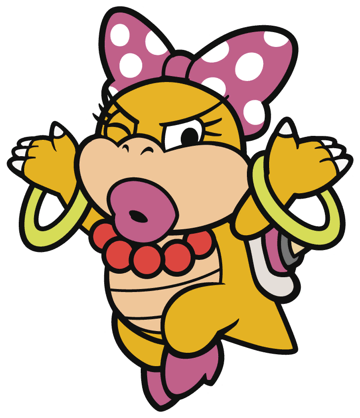 Wendy O Koopa (729x846), Png Download