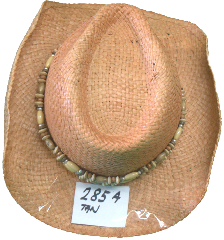 2854 Tan Straw Hat - Cowboy Hat (846x908), Png Download