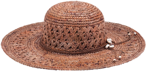 Bohemme 100% Raffia Straw Hat - Women's Peter Grimm Bohemme Brown (510x510), Png Download