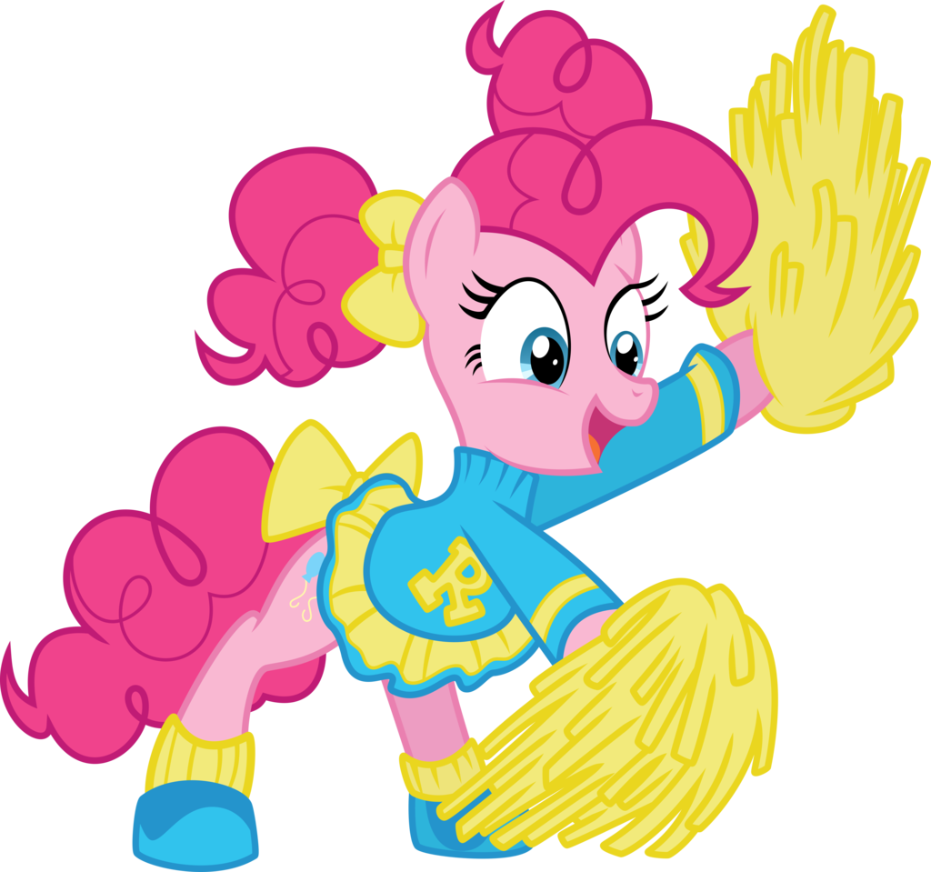 Post 27112 0 88381700 1405265205 Thumb - My Little Pony Pinkie Pie Cheerleader (1024x959), Png Download