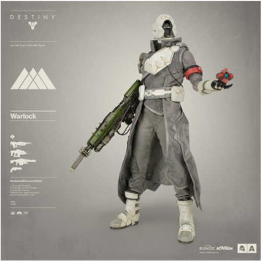 1 Destiny Figure 350 - Destiny Warlock (1200x675), Png Download