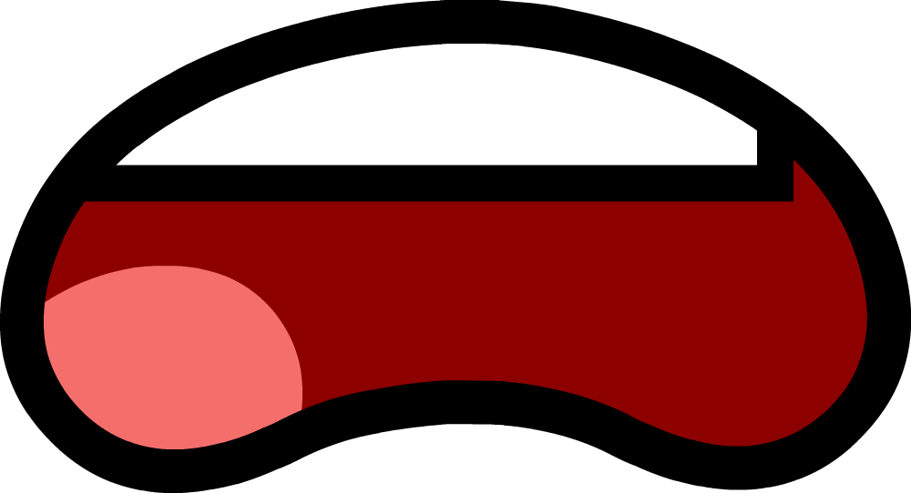 Steven Universe Frown Open Bfdi - Frown (1000x542), Png Download