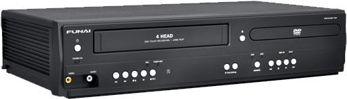I Had My First Vcr When I Was Living In Germantown - Funai Electric Vcr (540x405), Png Download