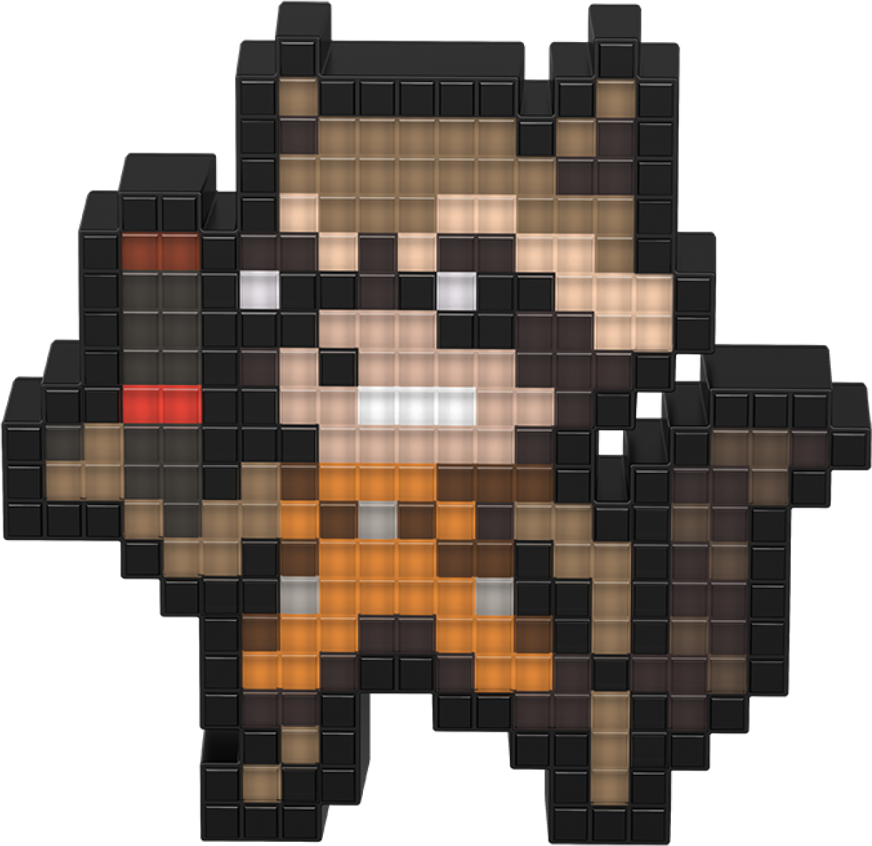 Rocket Raccoon Vs - Rocket Raccoon Pixel Art (1600x1600), Png Download
