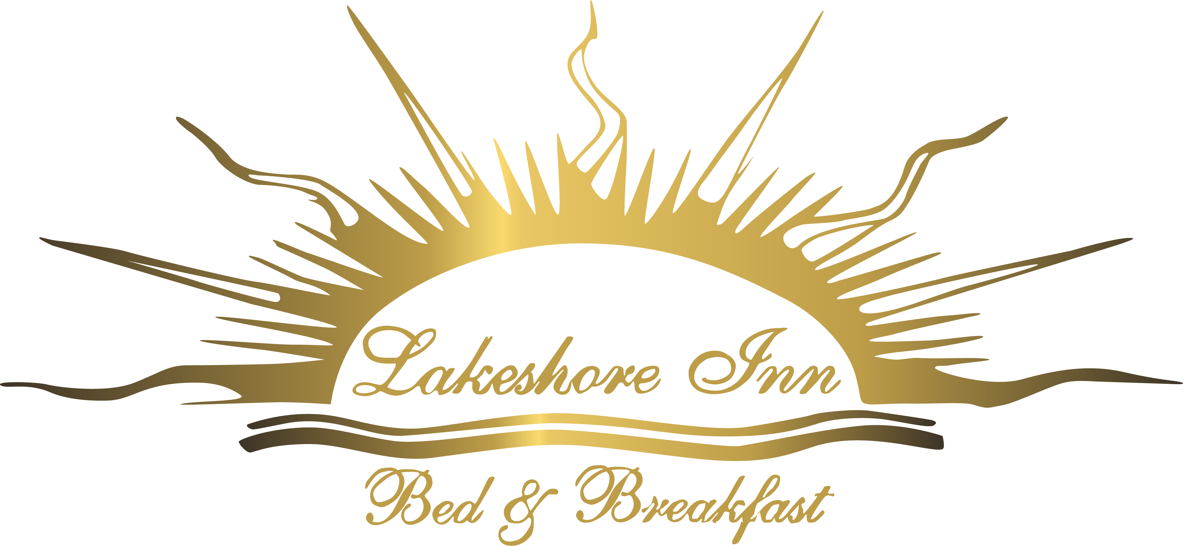 We Are A Quiet And Elegant Bed And Breakfast Open Year - Lakeshore Inn (4142x1912), Png Download