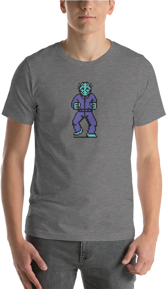 Jason Friday 13th Nes Short Sleeve Unisex T Shirt - T-shirt (1000x1000), Png Download
