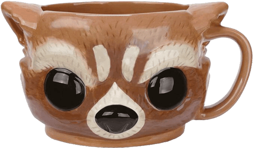 Guardians Of The Galaxy - Pop Funko Rocket Raccoon (600x600), Png Download