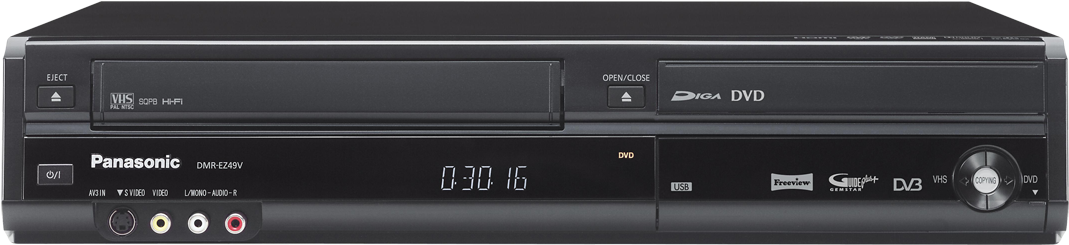 Panasonic Dvd Vcr Recorder With Digital Tuner - Dvd Recorder (1500x1500), Png Download