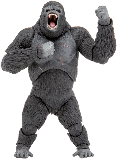 2005 King Kong Sh Monsterarts - Mountain Gorilla (400x546), Png Download