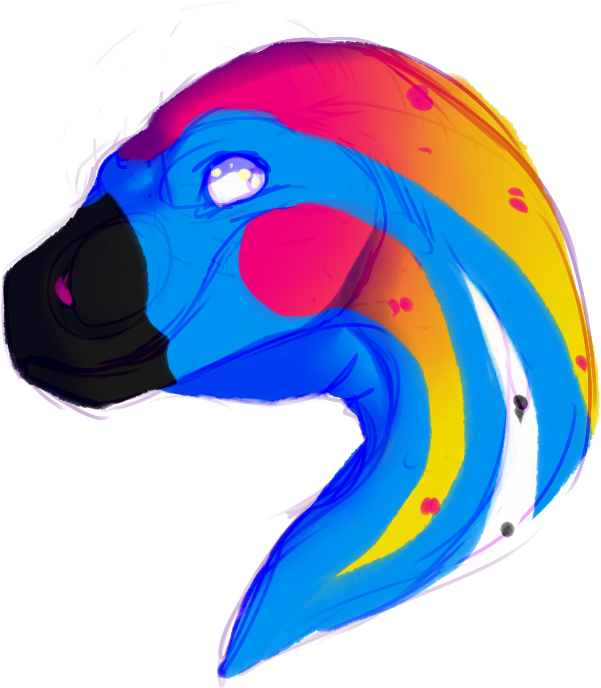 [c] Vcr Headshot - Illustration (601x688), Png Download