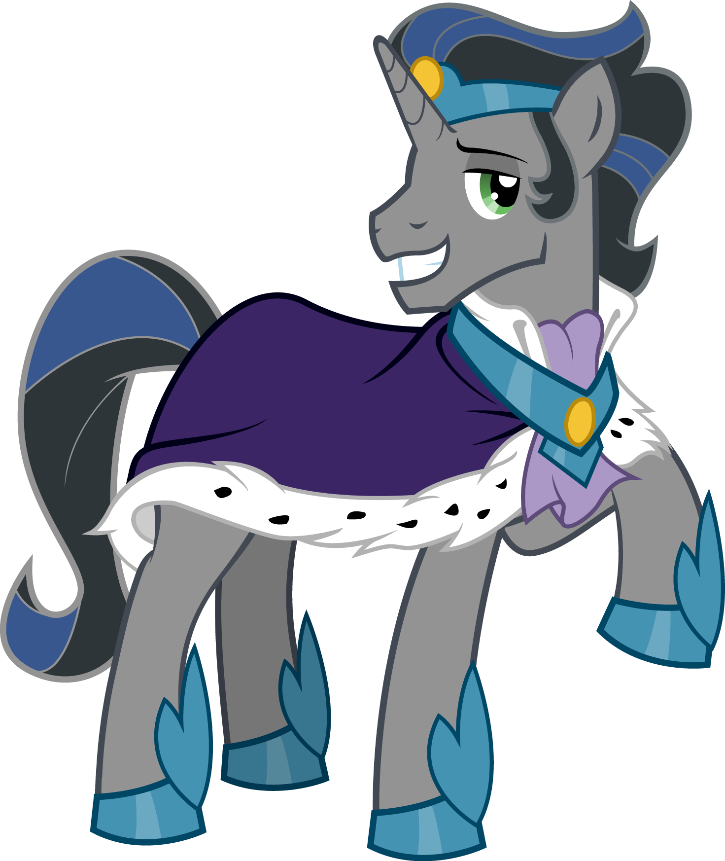 Png Stock King Uncorrupt Visual Fan Art Mlp Forums - Mlp King Sombra Reformed (1471x1746), Png Download