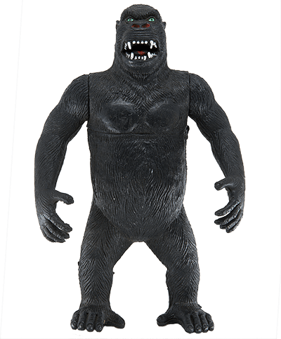 Vintage King Kong Vinyl Figure By Imperial Toys - Vintage King Kong Toy (400x483), Png Download