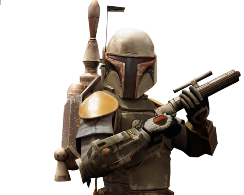 Bobafett - Boba Fett Character (490x392), Png Download
