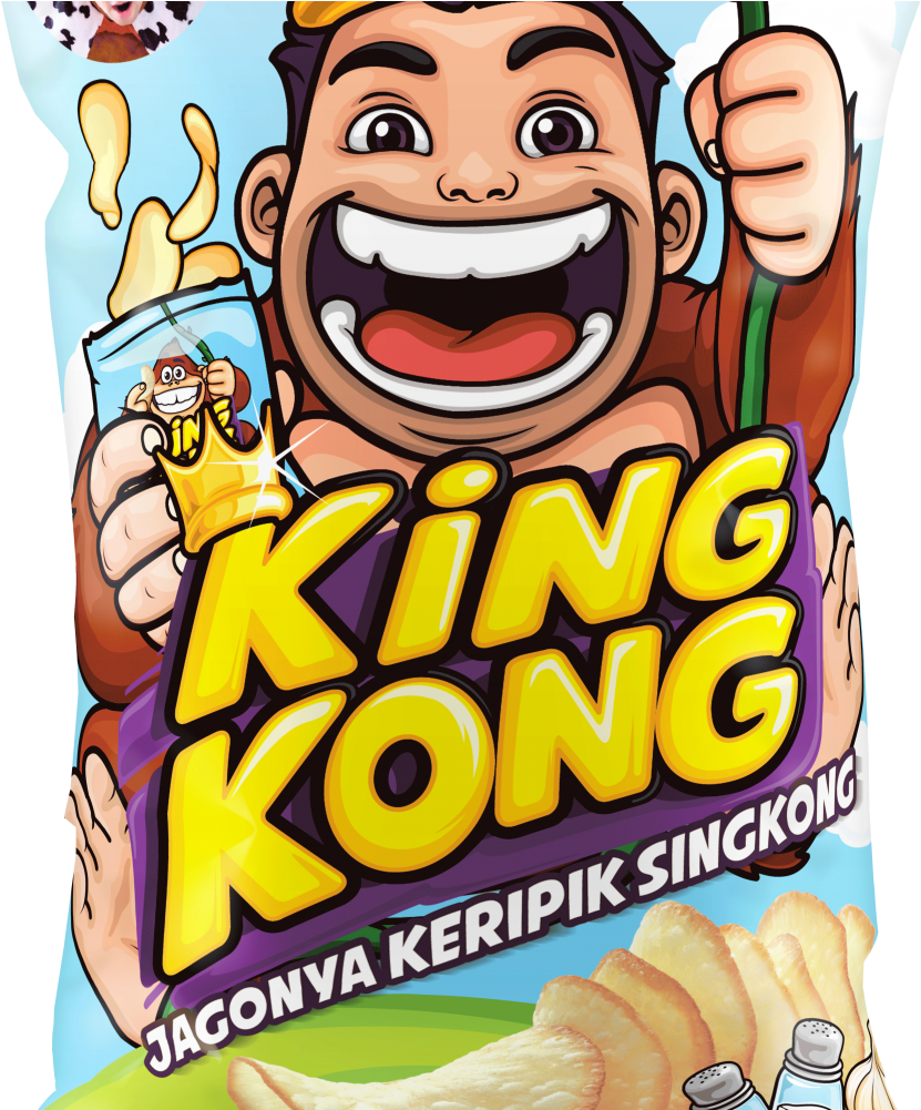 King Kong - Pt Universal Cipta Pangan (1000x1000), Png Download