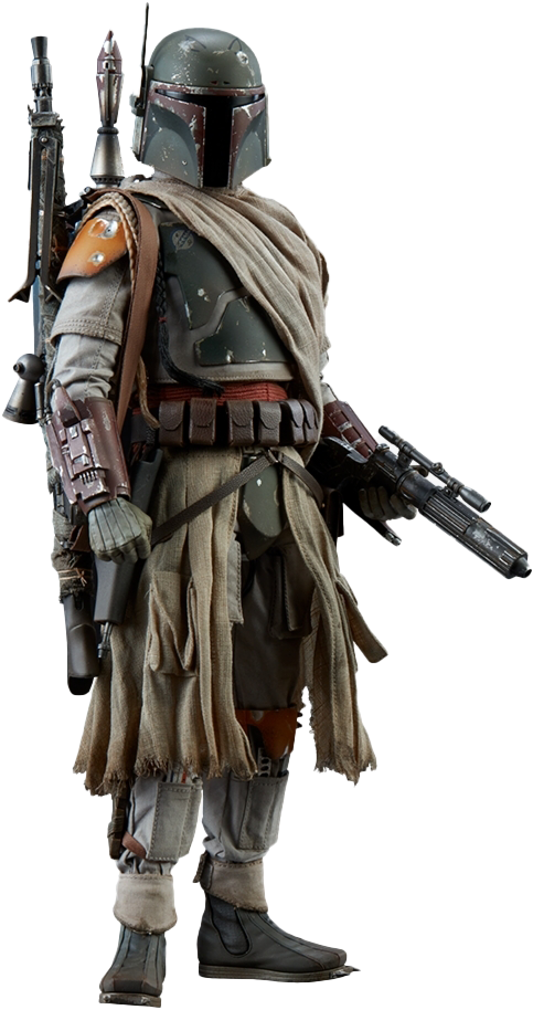 Boba Fett Png Background Image - Boba Fett (480x929), Png Download