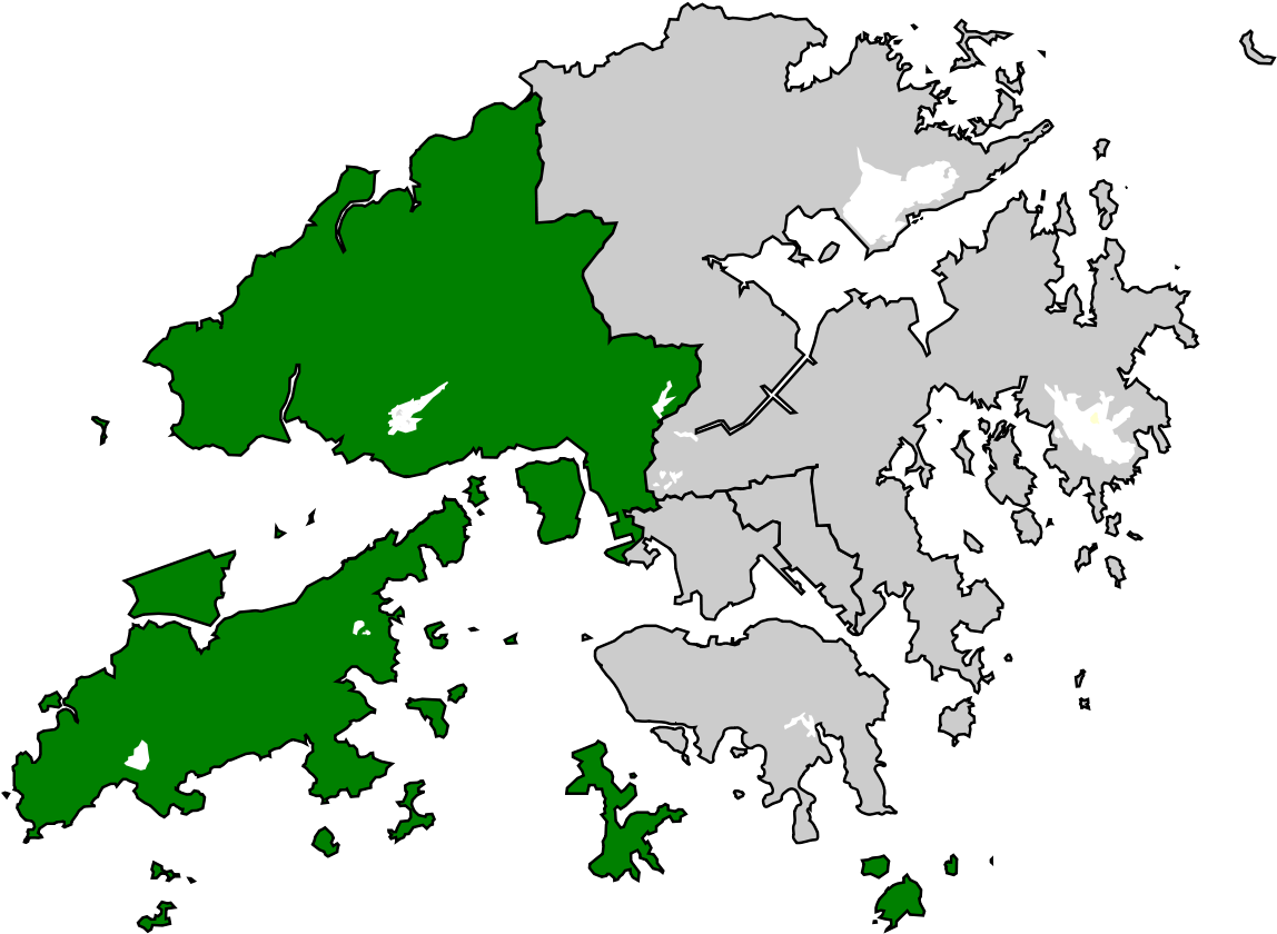 Hong Kong Map Silhouette (1200x894), Png Download