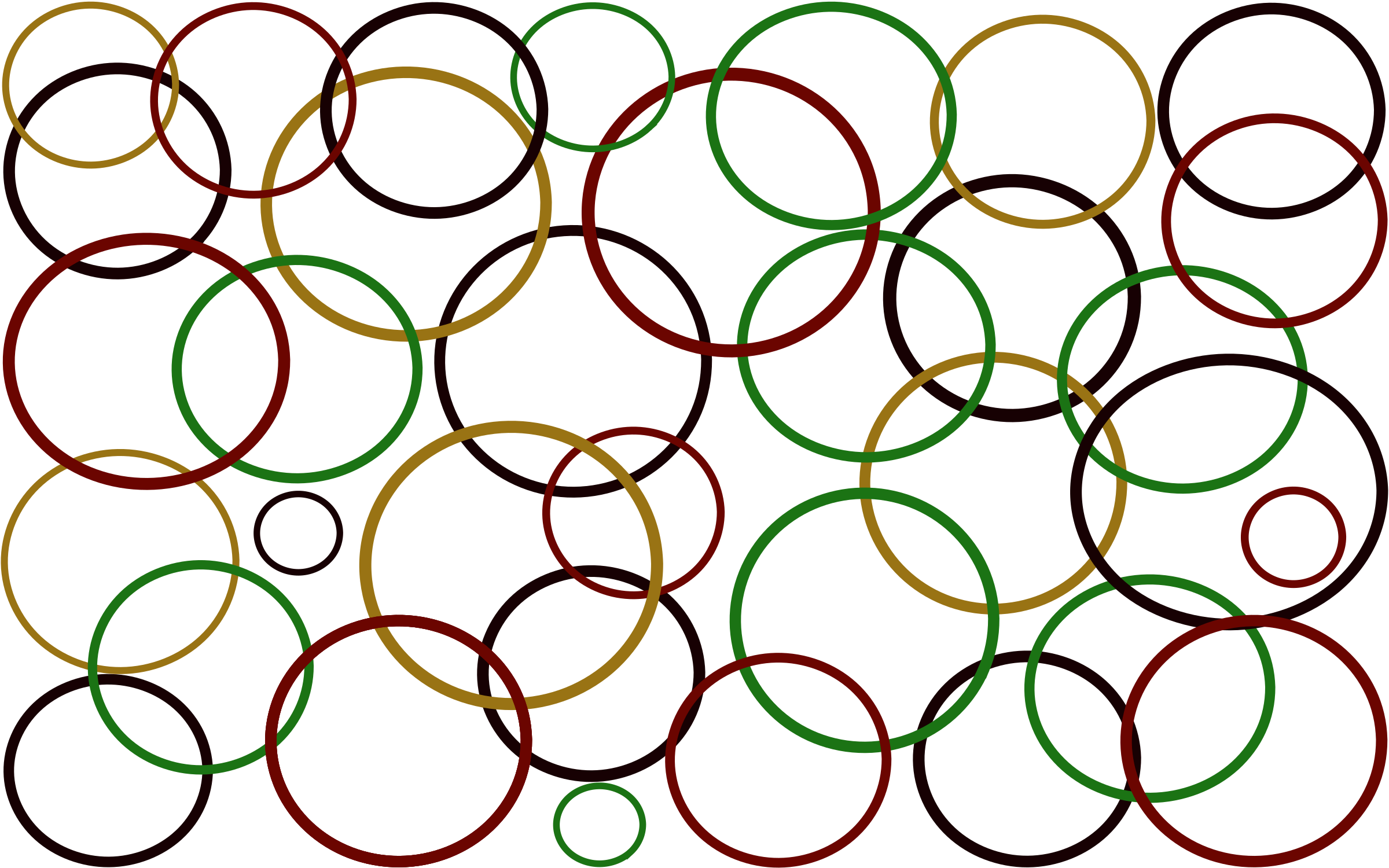 Big Image - Circles Clip Art (2400x1500), Png Download