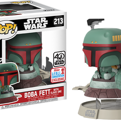 Boba Fett Funko Pop (500x499), Png Download