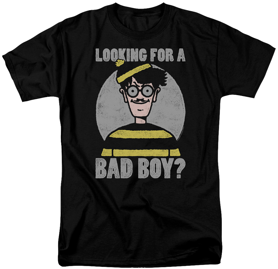 Looking For A Bad Boy Where's Waldo T-shirt - Spock Star Trek T Shirts (900x871), Png Download
