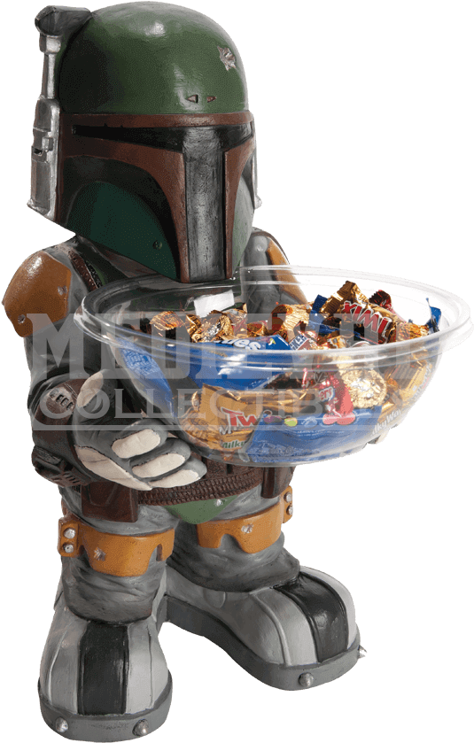 Boba Fett Candy Bowl Holder - Boba Fett (850x850), Png Download