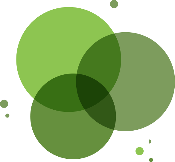 Green Dots - Green Circles Png (585x542), Png Download