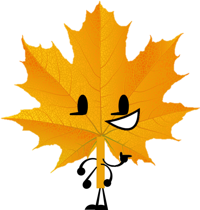 Fall Leaf - Green Maple Leaf Png (715x738), Png Download