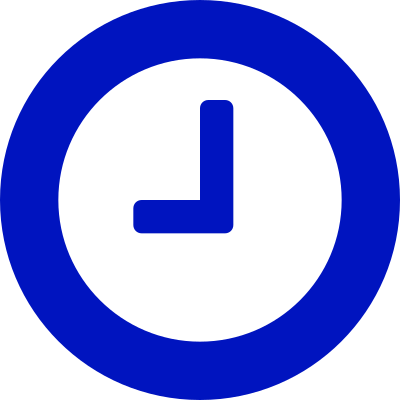 Icon Simple Clock - Font Awesome (400x400), Png Download