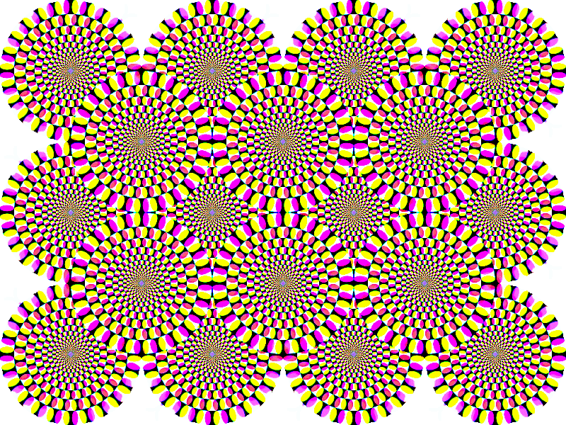 High Res Optical Illusions (800x600), Png Download