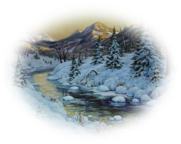 Mes Tubes - Winter (596x474), Png Download