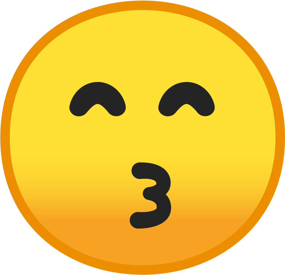 Download Svg Download Png - Emoticon 😙 (1024x1024), Png Download