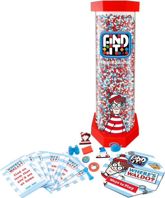 Find It - Where's Waldo - Where's Wally Find It Game (640x640), Png Download