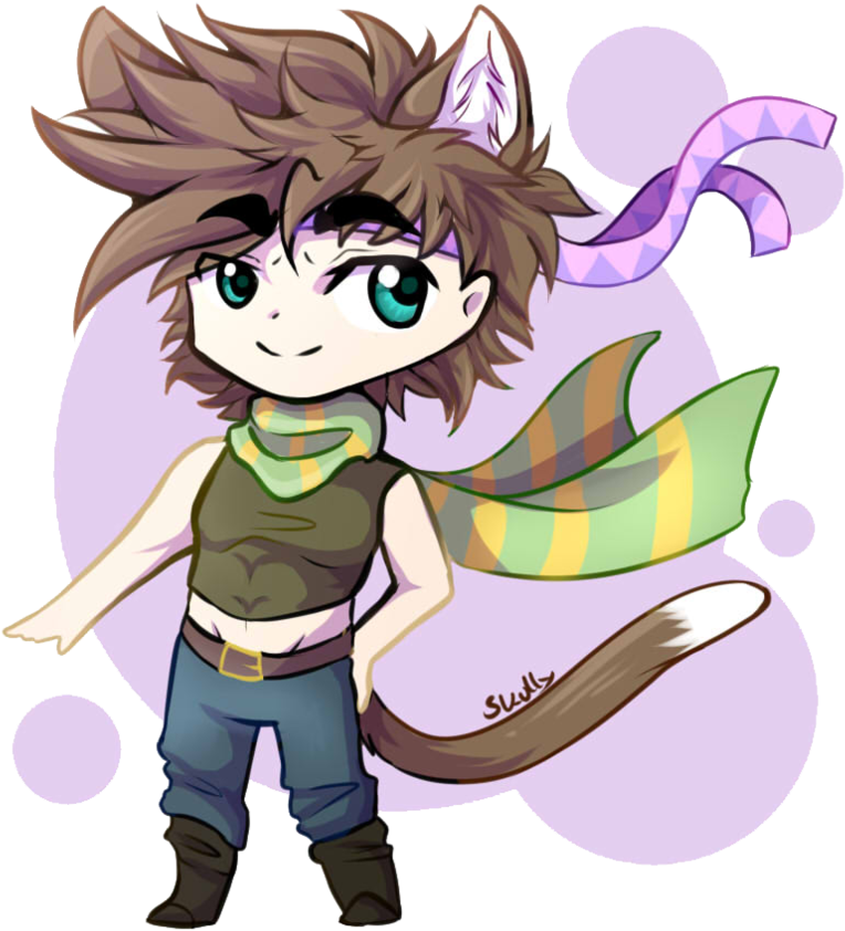 Joseph Joestar Oh My God Png Vector Freeuse Download - Joseph Chibi (894x894), Png Download