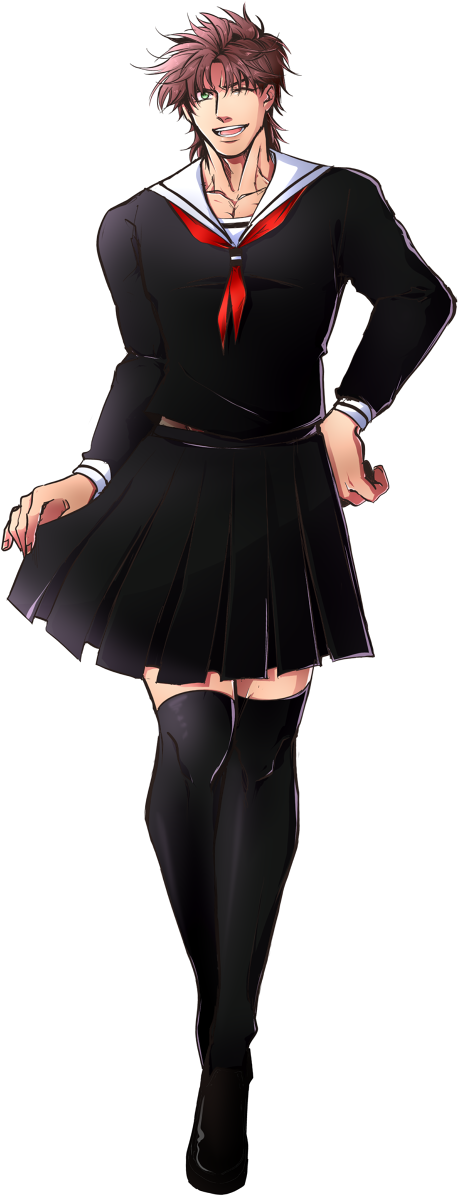 Joseph Joestar Drawn By Jds0326 - Cosplay (800x1200), Png Download