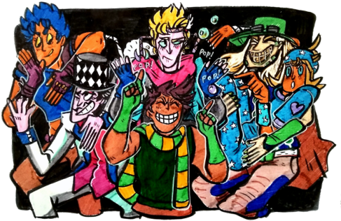 Each Zeppeli Has Their Own Actual Child To Take Care - Child (500x375), Png Download