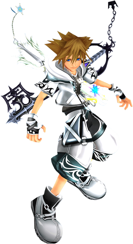 No Caption Provided - Kingdom Hearts Sora Final Form (450x823), Png Download