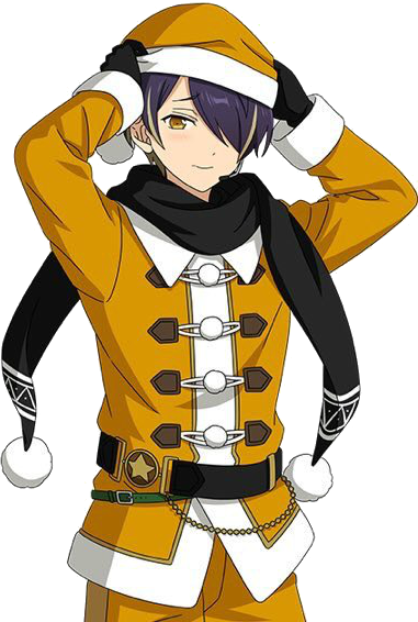 Shinobu Sengoku Full Render - Cartoon (381x566), Png Download